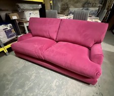 Fuchsia Pink Velvet 3 Seater