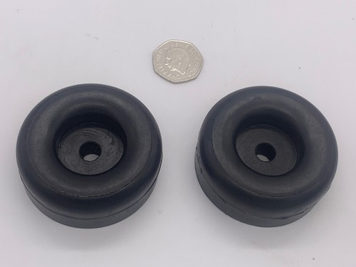 Rubber buffer round 64mm x - rubber,