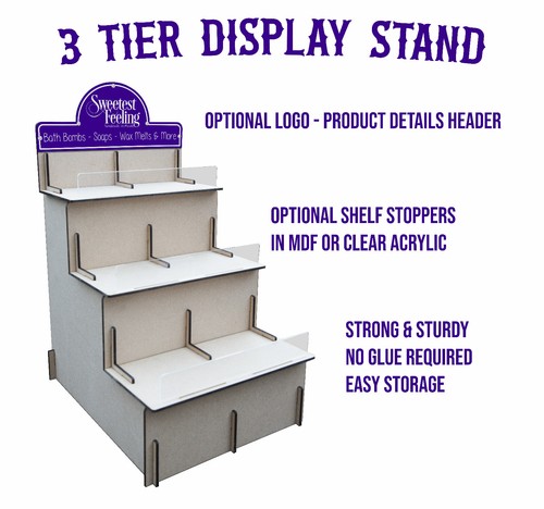 Strong display stand - display, tier