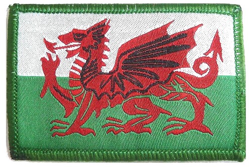 Wales cloth patch cymru hook - cloth, &