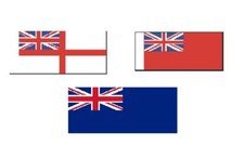 BECC Cotton Flags British Ensign 1864-Present Model Boat & RC Choice of Size