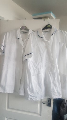 Rizues white nurses uniform - white,