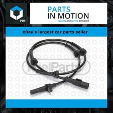 ABS Sensor fits VAUXHALL VIVARO X83 2.0D Rear 06 to 14 Wheel Speed FPUK Quality