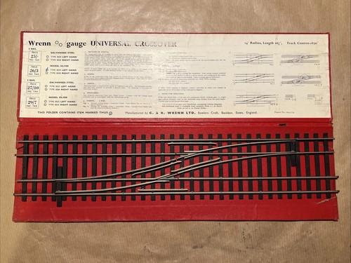 Wrenn trackwork gauge model - 00,