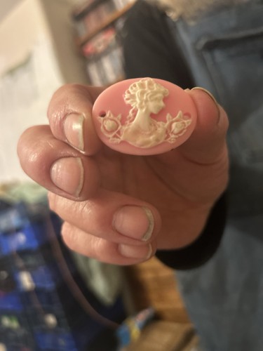 Decorative cameo disc - decorative,