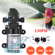 12V Water Pump 130PSI Self