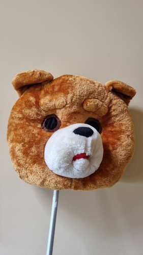 Teddy bear costume mask - teddy, adult