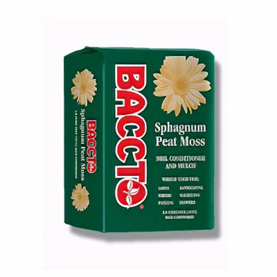 Compressed baled sphagnum - baled,