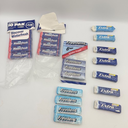 Vintage wrigleys gum lot - wrigleys,