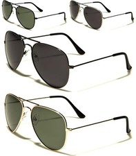 Polarized Pilot Sunglasses Driving Big FBI Police UV400 Vintage Retro Men Ladies