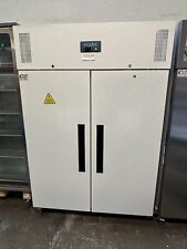 Polar CC663 Upright Double Door Fridge 1200Ltr Capacity White Wheels Catering