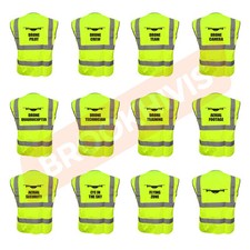 DRONE HI VIZ VIS WAISTCOAT