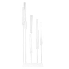 4 Clear ft tall 9 Arm Acrylic