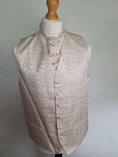 Waistcoat matching tie 42 - waistcoat, 42"