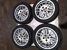 LOTUS ELISE ALLOY WHEEL SET WITH TYRES  2x FRONT  A111G6040 5.5Jx15" - 2x REAR