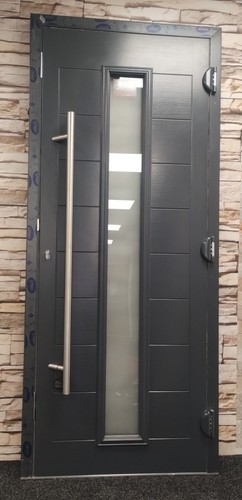 Anthracite grey composite - anthracite, door