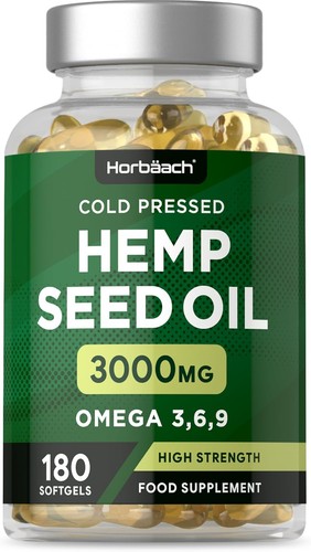Hemp seed oil - hemp, 3000mg