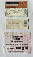 Stereophonics Ticket Stubs X3