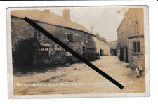 PHOTO POSTCARD; W.W.1 MUNITIONS FACTORY, BOURTON FOUNDRY, FLOOD 1917 - WINCANTON