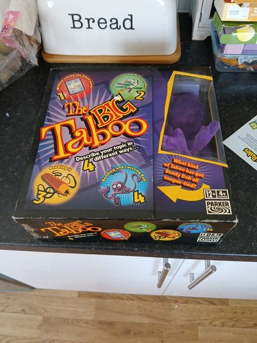 The big taboo game includes - the,