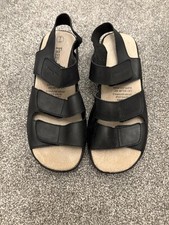 Freestep Black Comfort Leather