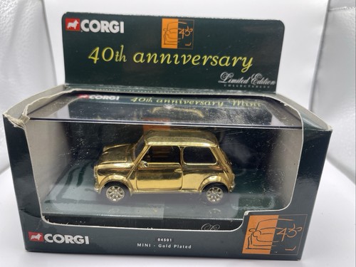 Corgi mini gold plated - corgi,