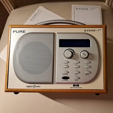 Pure Evoke-1XT DAB Radio untested with manual