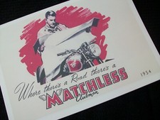 MATCHLESS 1954 MOTORCYCLE