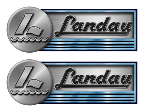 Two landau stickers for boat - for,