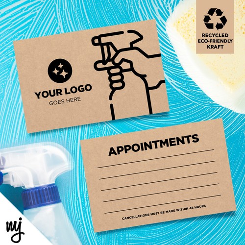 Kraft appointment cards eco - kraft,