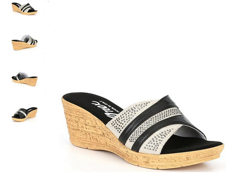 Onex blanche linen slide - onex,