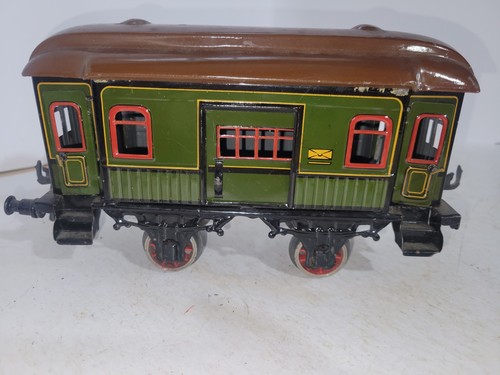 Prewar bing post wagon car - post,