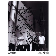 Westlife - Autograph - Signed