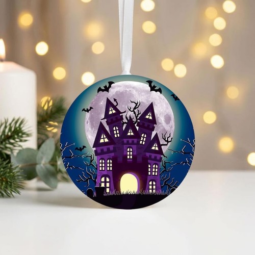 Eerie castle halloween - castle, decor