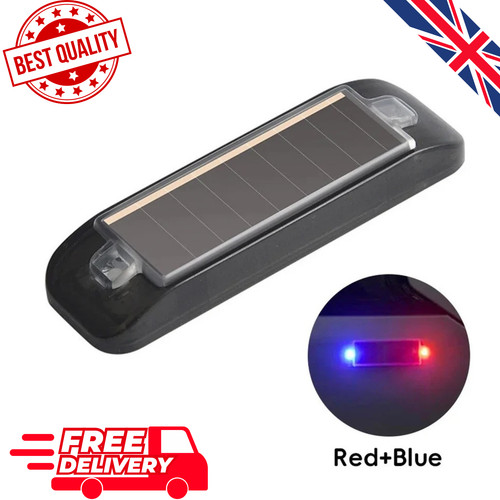 Led solar car dummy alarm - dummy,