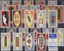 PHILLIPS-FULL SET- OPTICAL ILLUSIONS 1927 (25 CARDS) EXCELLENT