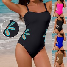 Womens One Piece Hollow Tummy