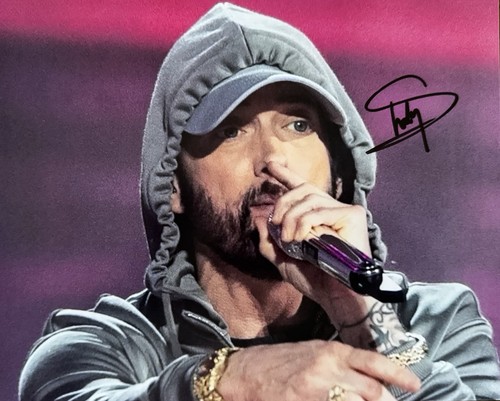 Eminem slim shady signed - slim, 8x10