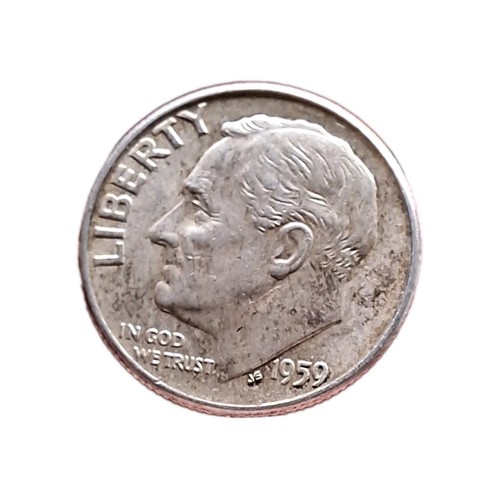1959 usa 900 silver roosevelt - usa,