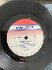 Toni Basil. Mickey.     7" vinyl   1981. Radialchoice