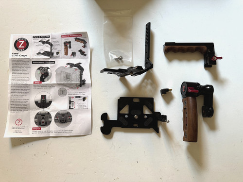 Zacuto canon c70 rig - c70, bundle