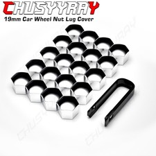 20x 19mm Chrome Car Wheel Lug