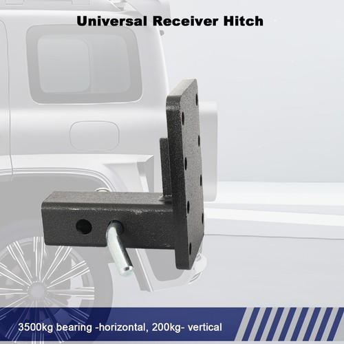 Adjustable height tow - height, hitch