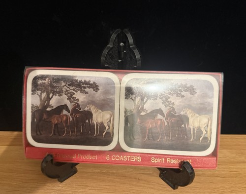Vintage george stubbs coaster - vintage,