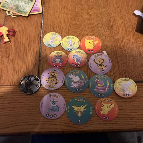 X17 pokemon tazo walkers pogs - pokemon,
