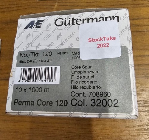 Gutermann perma core - perma, 120