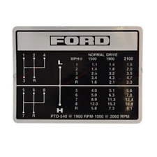 Agriline Gear Change Decal for