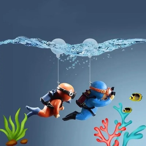Pcs fish tank decors - fish,