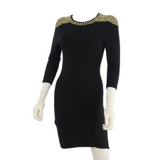 Reiss 1971 Knitted Dress Black