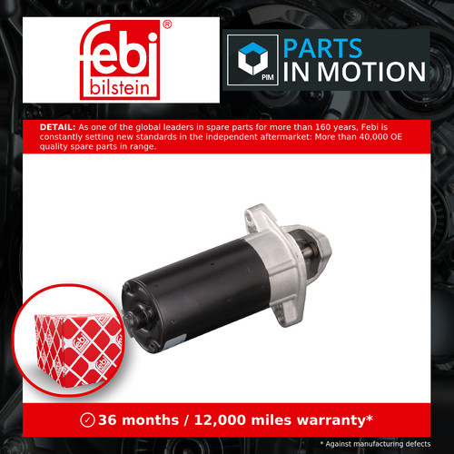 Starter motor fits bmw 320d - starter,